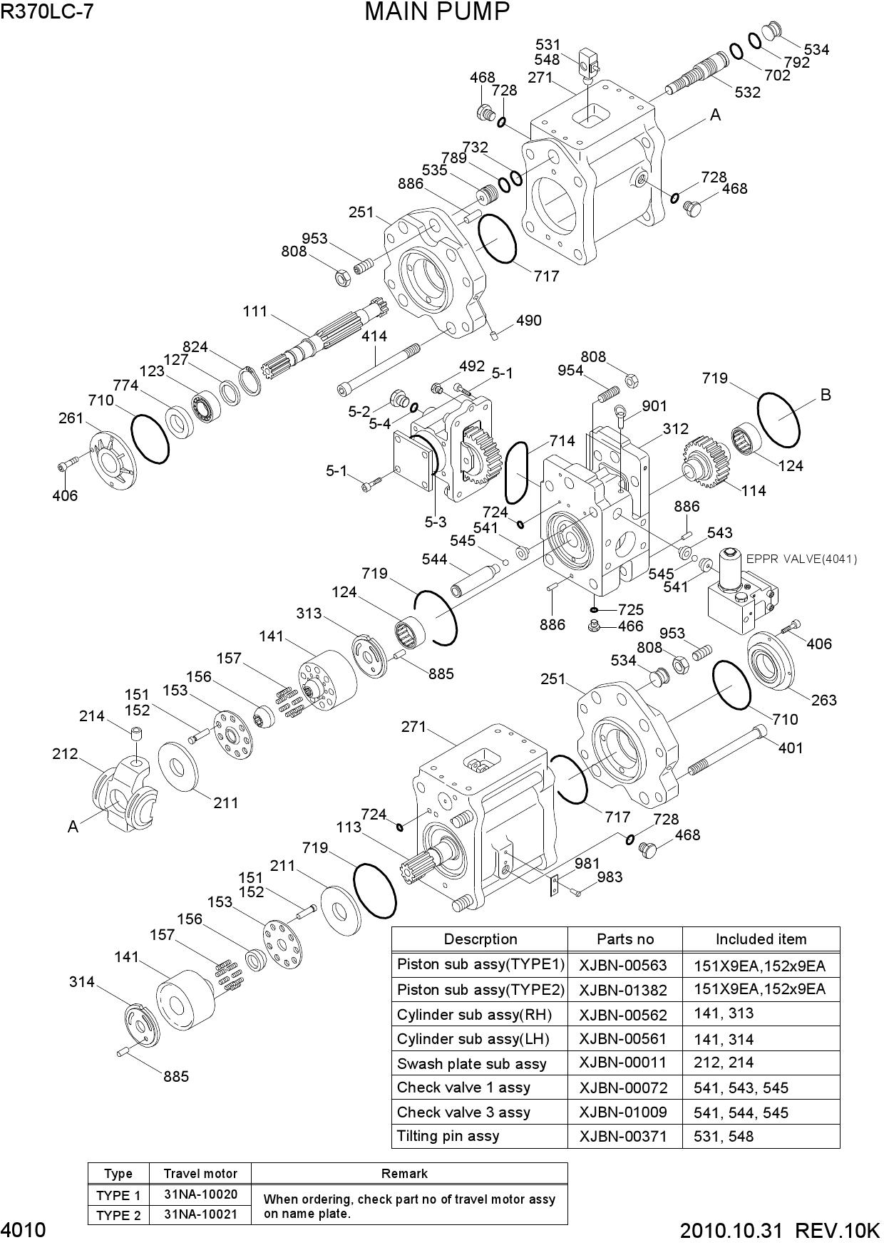 MAIN PUMP