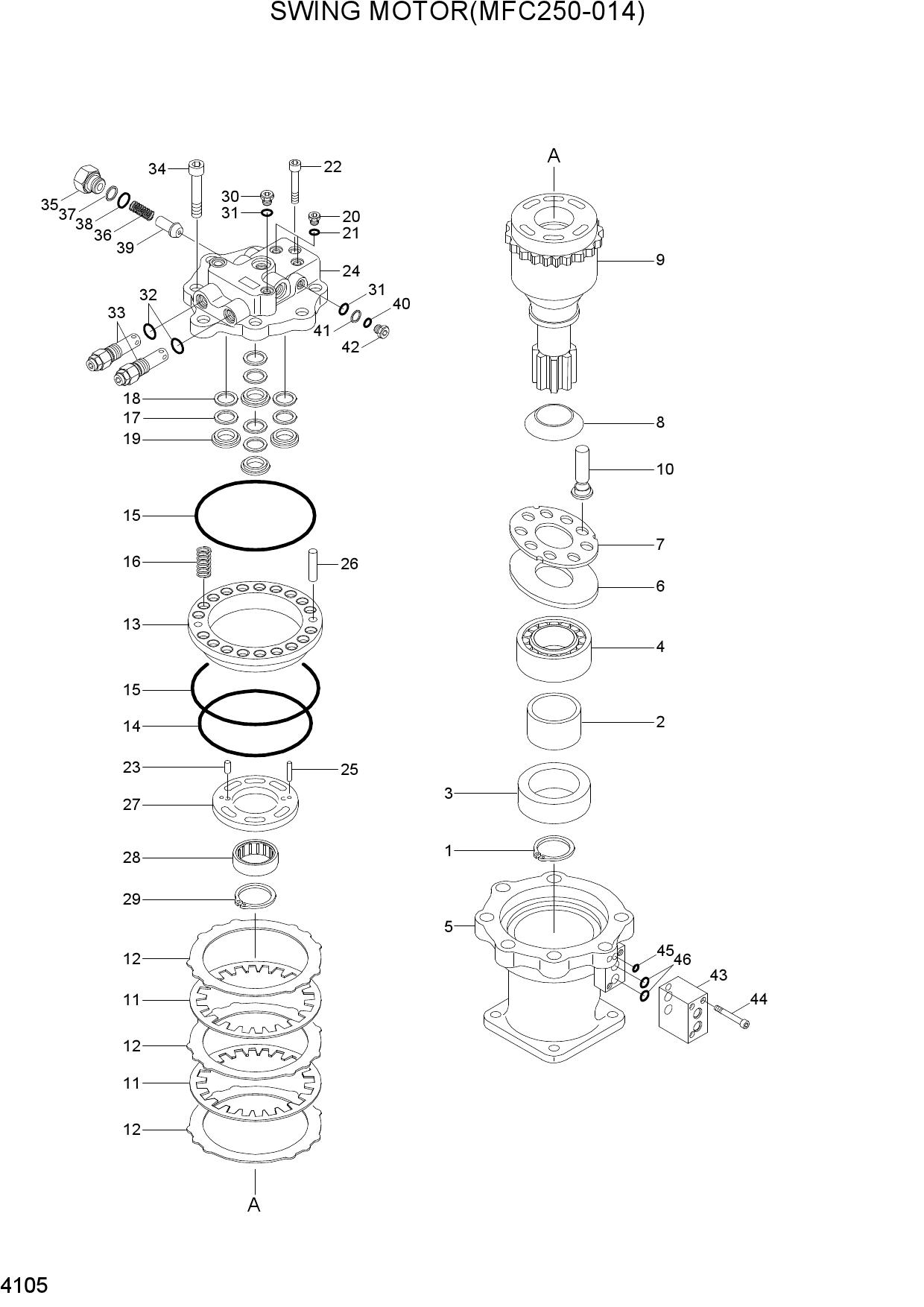 SWING MOTOR(MFC250-014)
