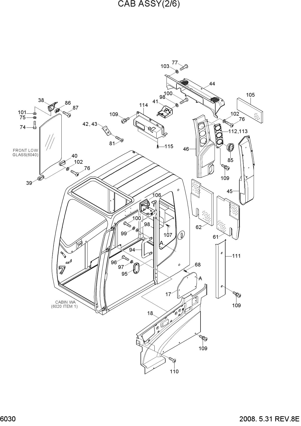 CAB ASSY(2/6)