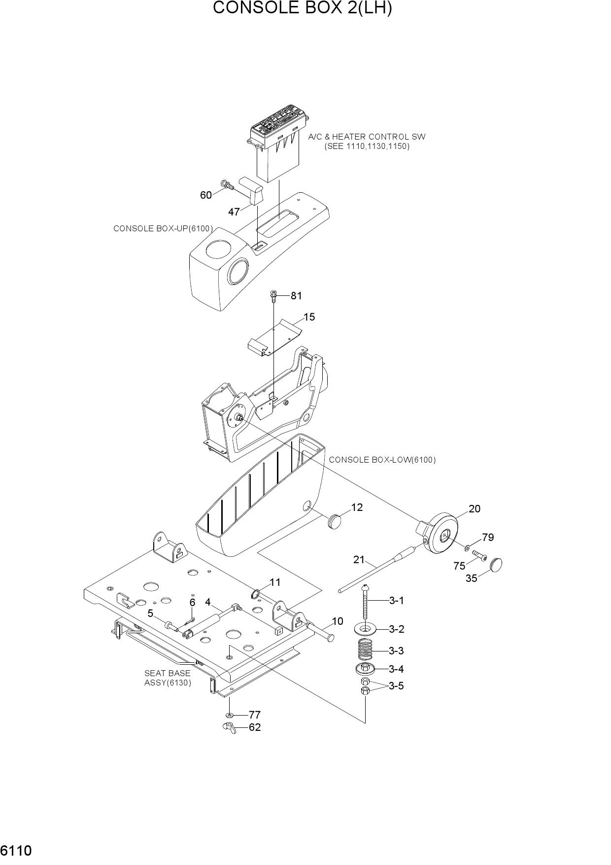 CONSOLE BOX(2/2, LH)