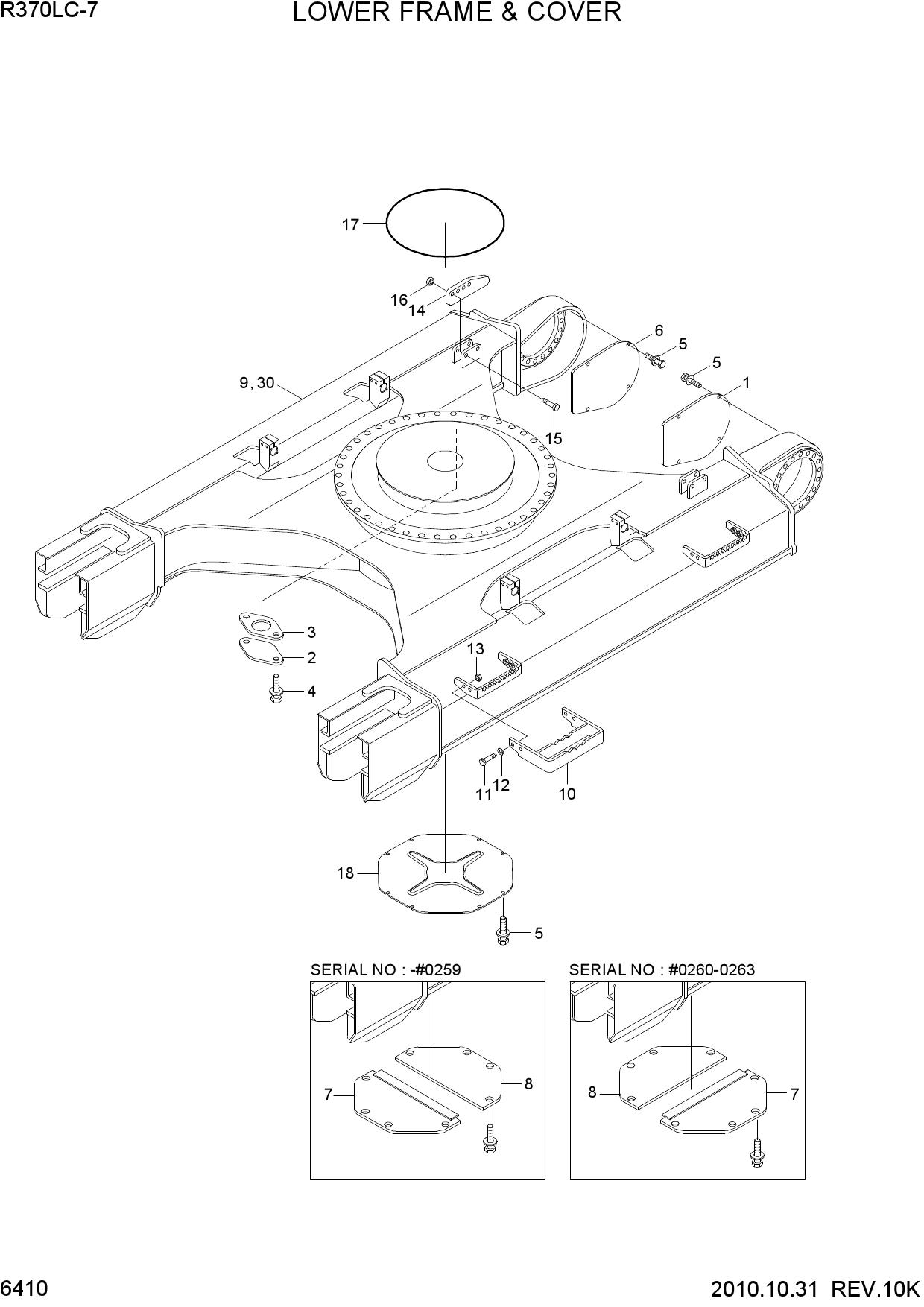 LOWER FRAME & COVER