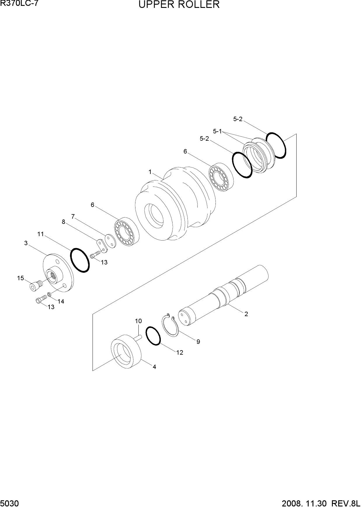 UPPER ROLLER
