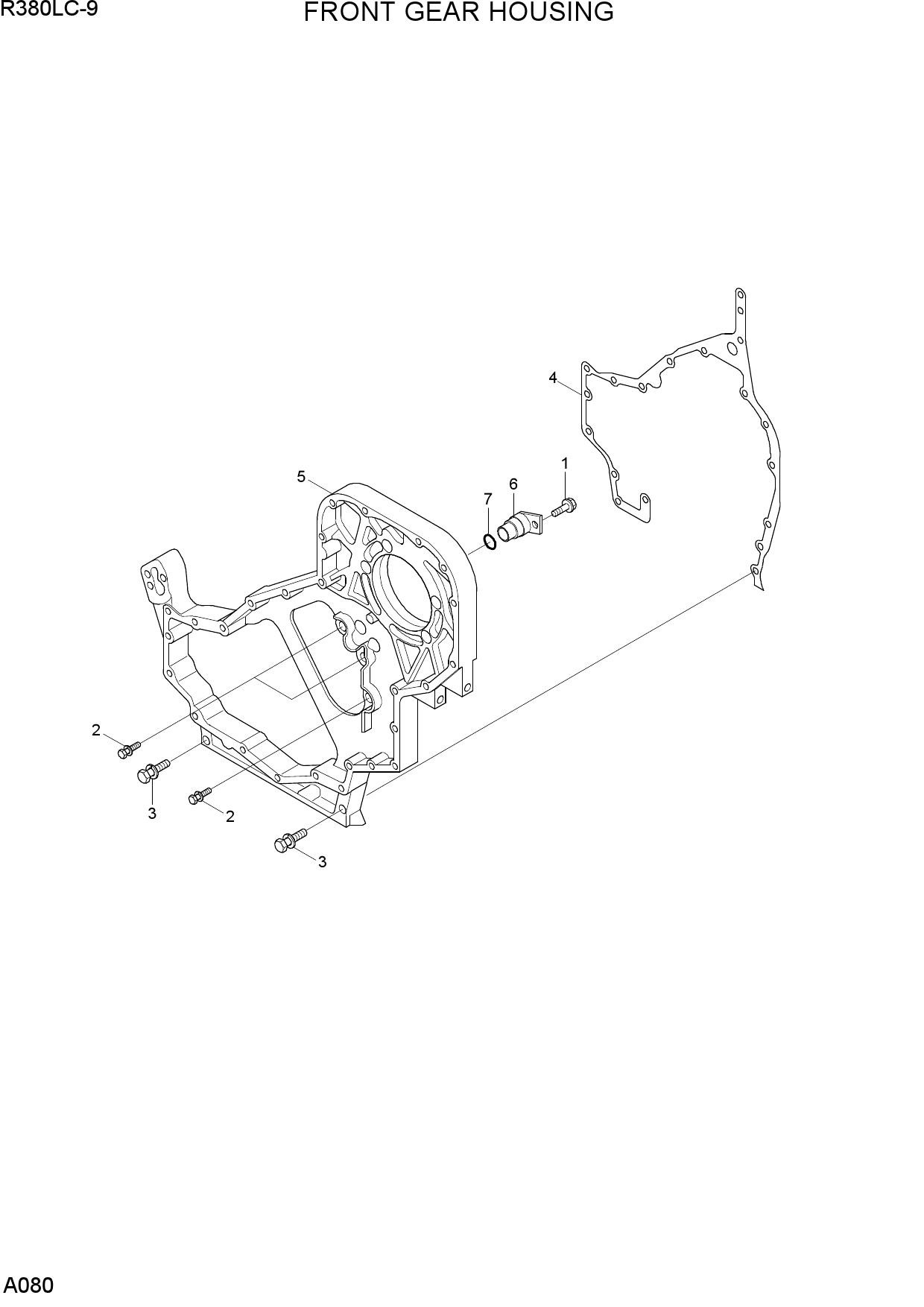 FRONT GEAR HOUSING
