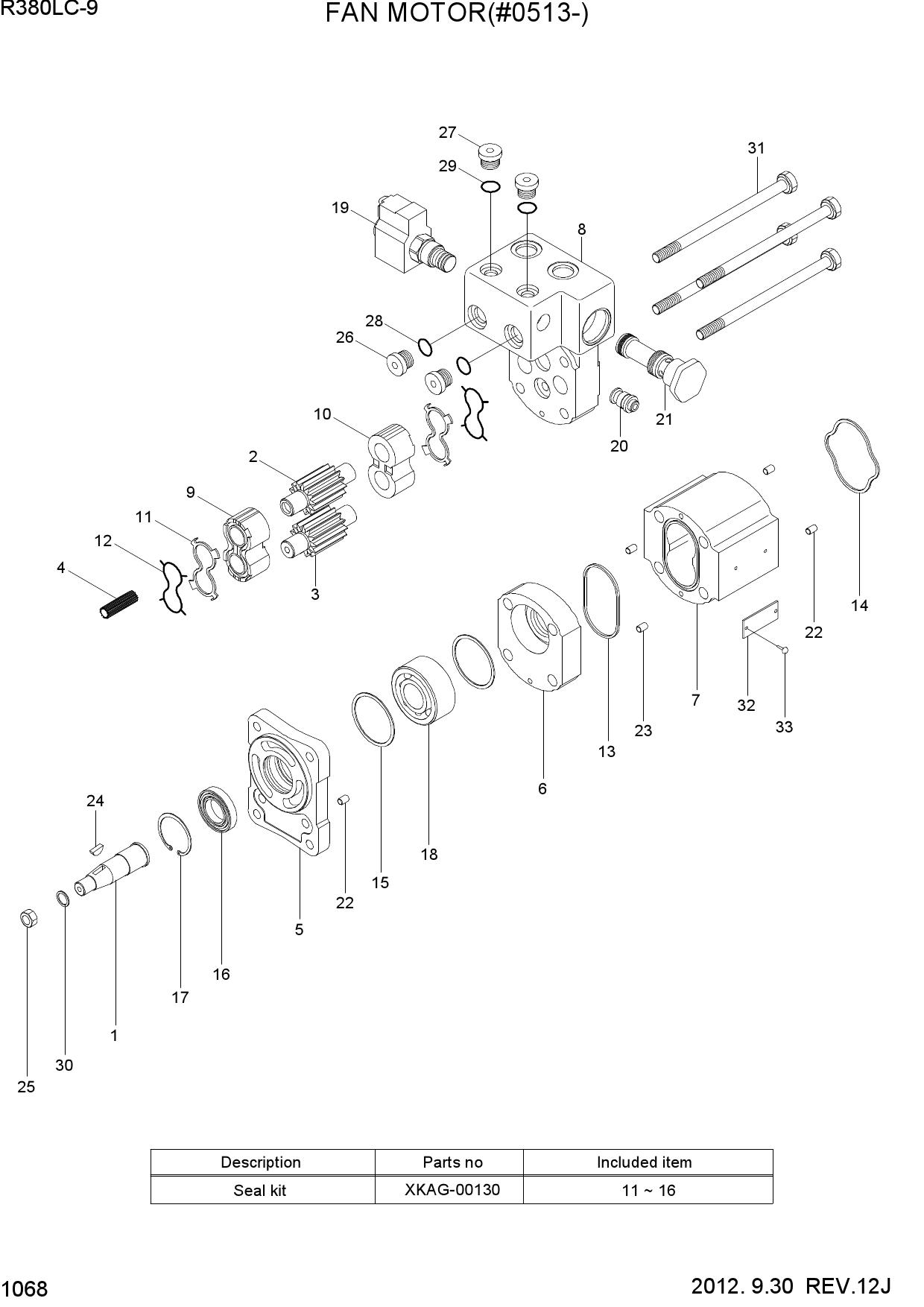 FAN MOTOR(#0513-)