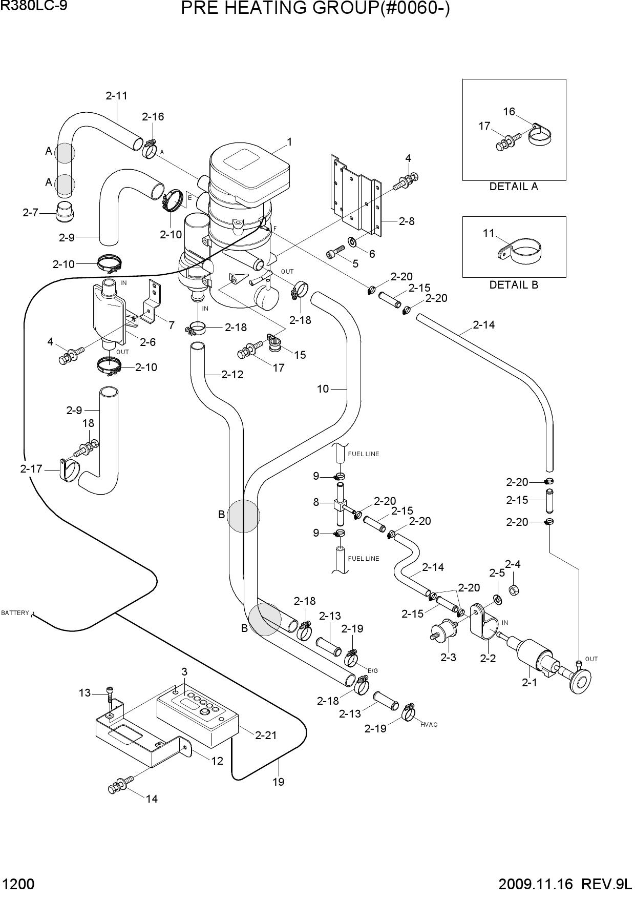 PRE HEATING GROUP(#0060-)