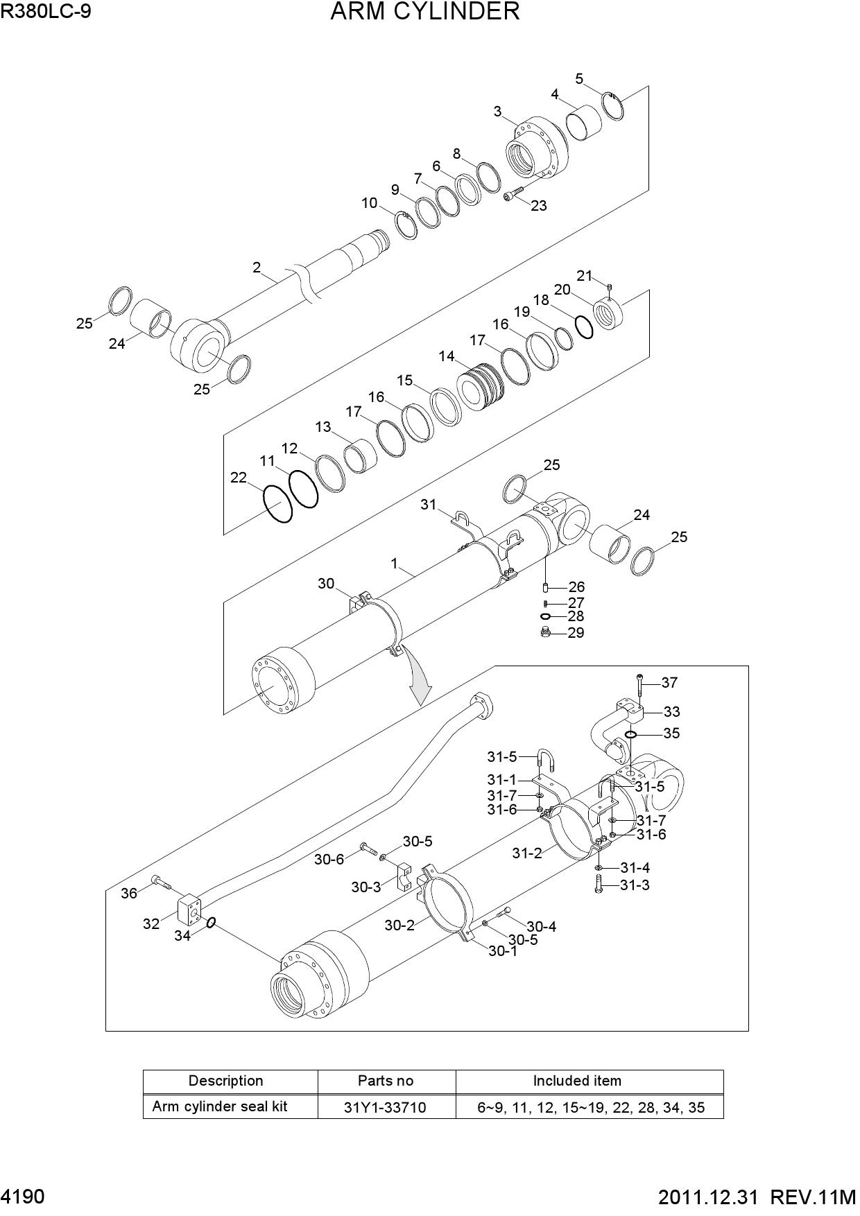 ARM CYLINDER