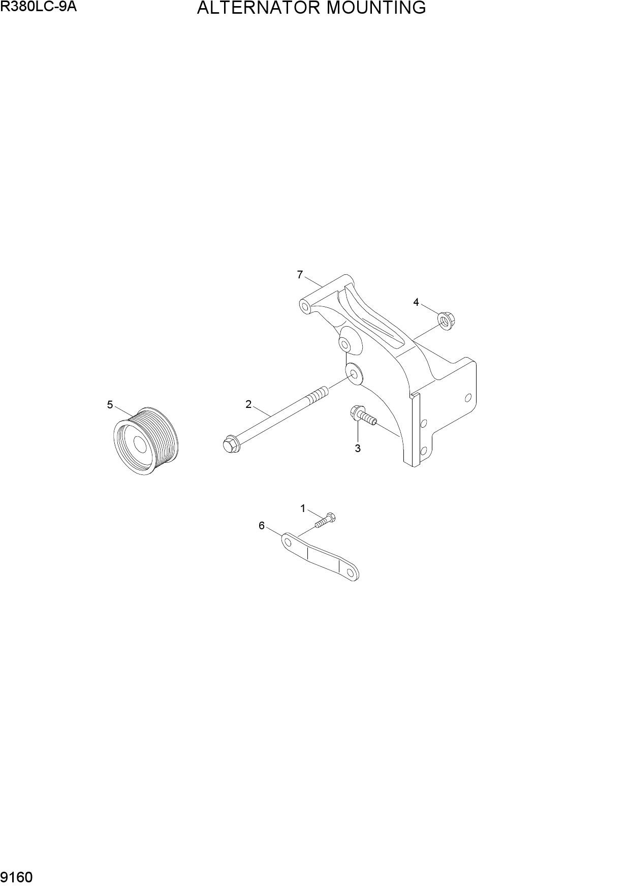 ALTERNATOR MOUNTING