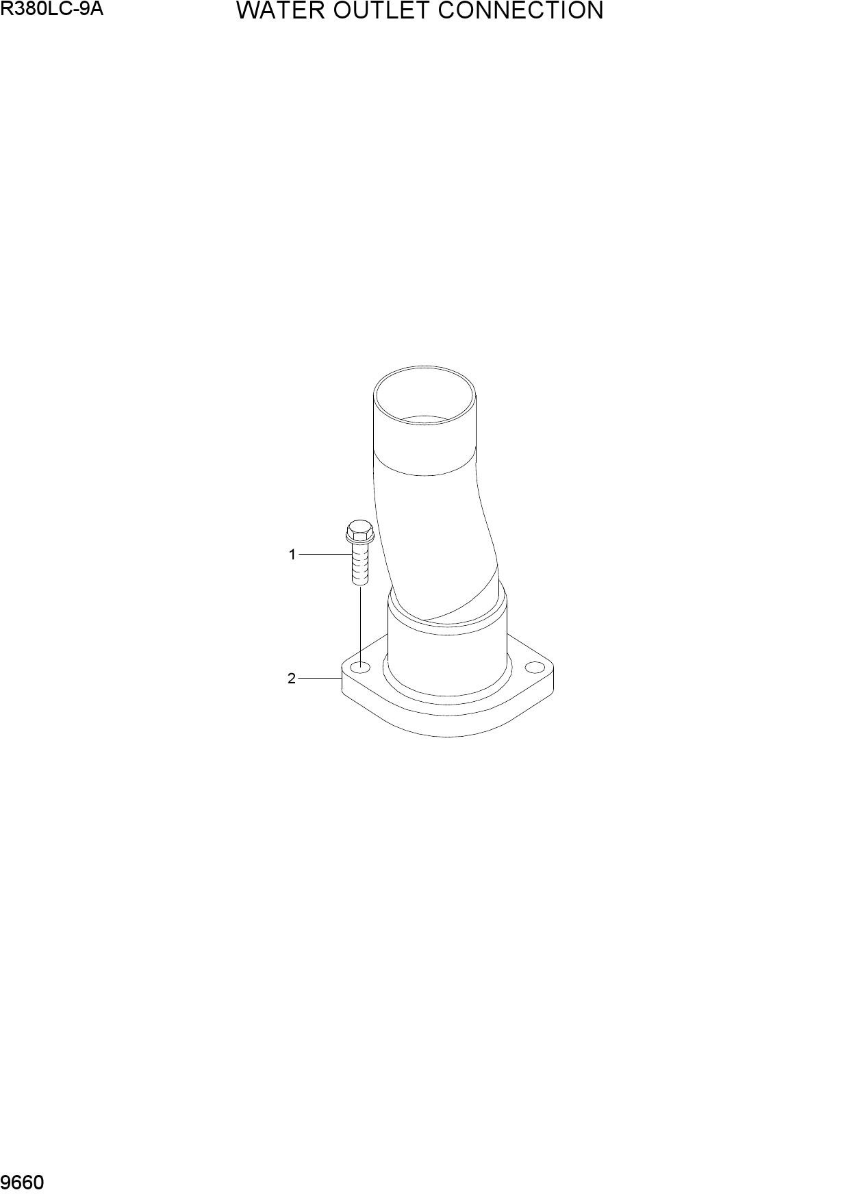 WATER OUTLET CONNECTION