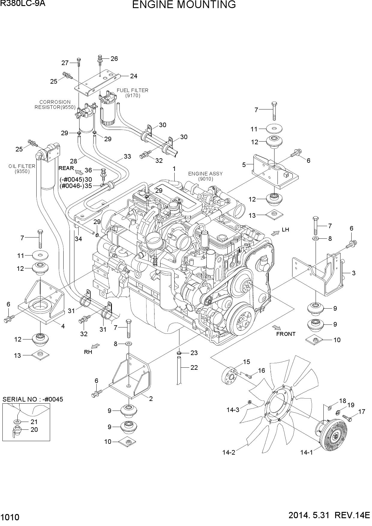 ENGINE MOUNTING