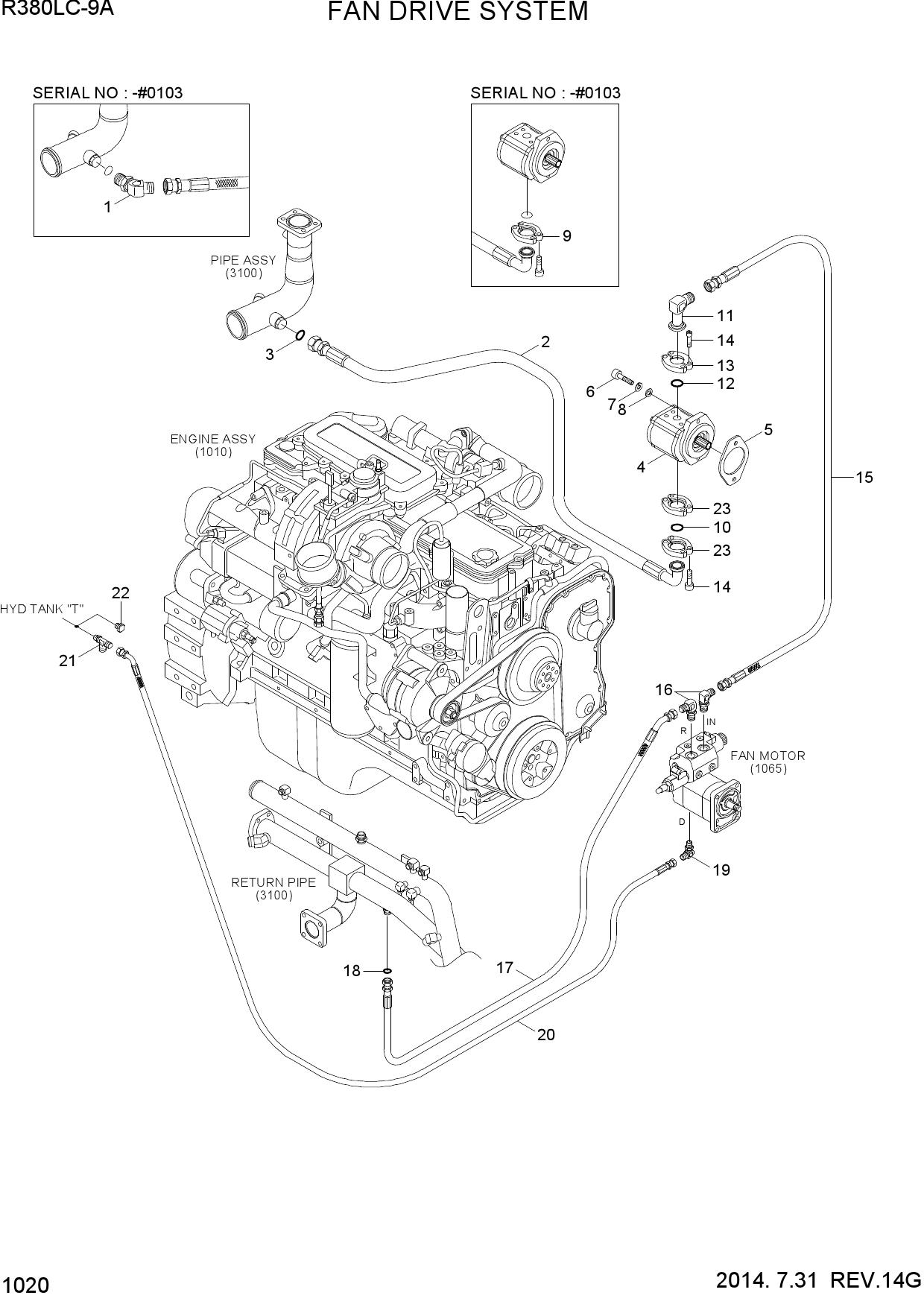 FAN DRIVE SYSTEM