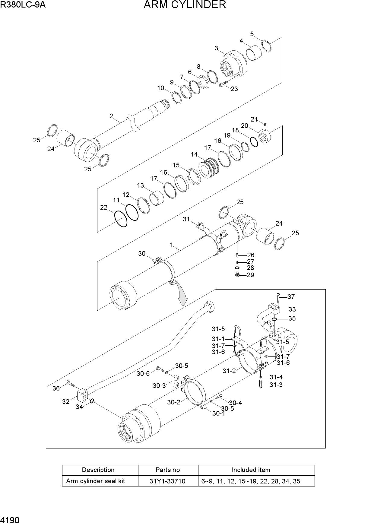 ARM CYLINDER