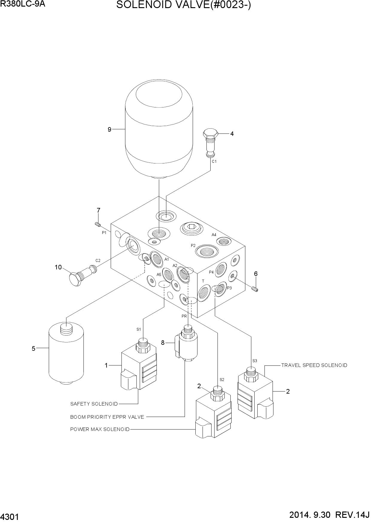 SOLENOID VALVE(#0023-)