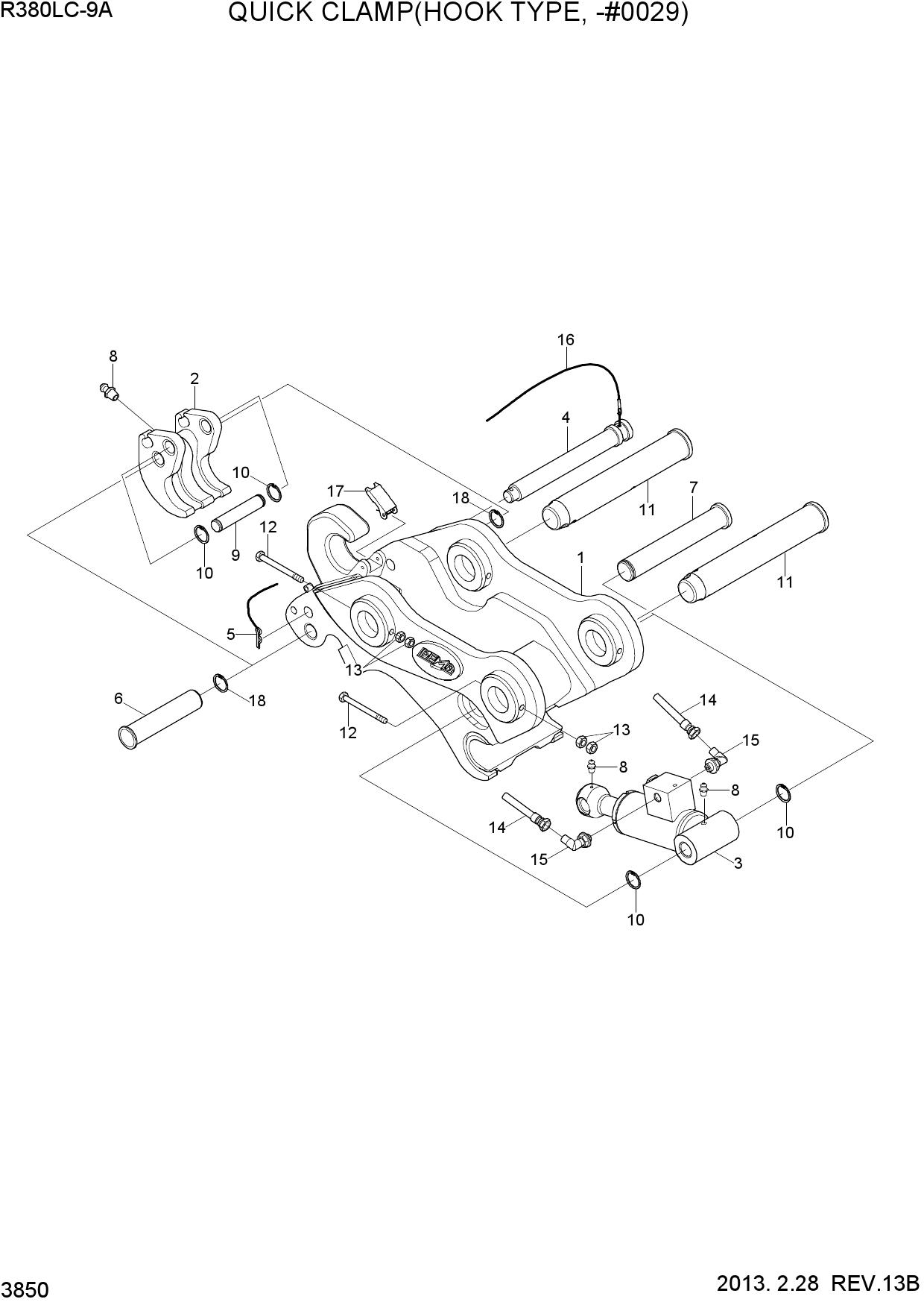 QUICK CLAMP(HOOK TYPE, -#0029)