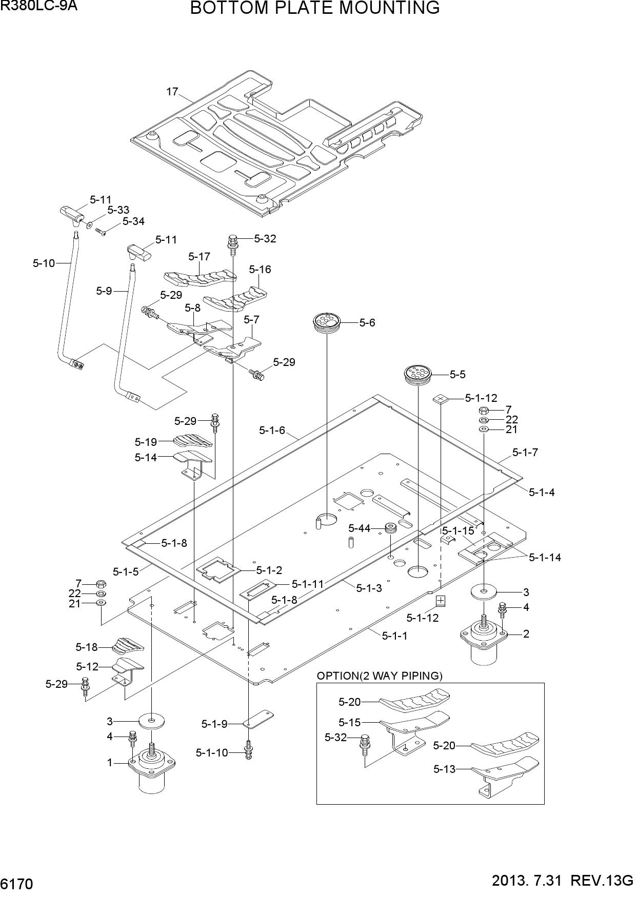 BOTTOM PLATE MOUNTING