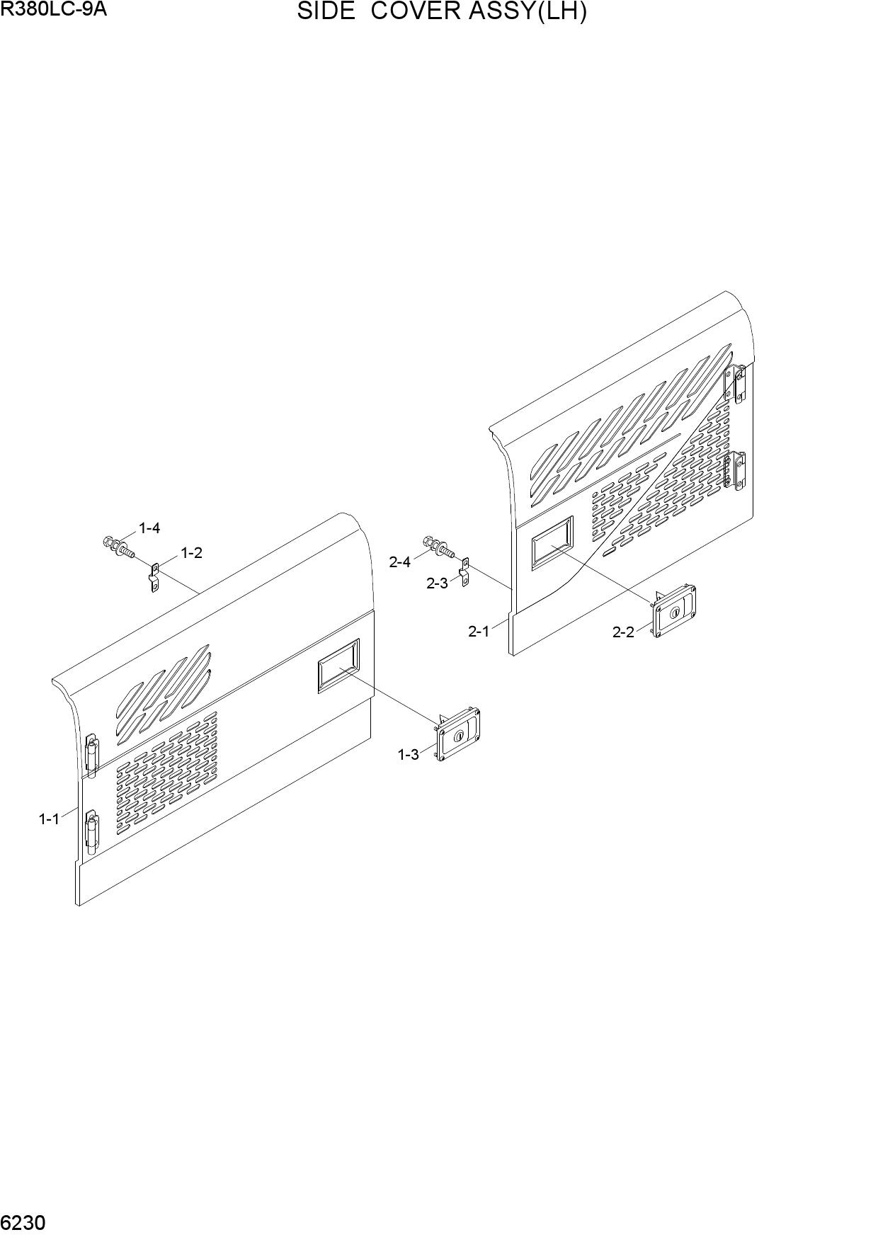 SIDE COVER ASSY(LH)