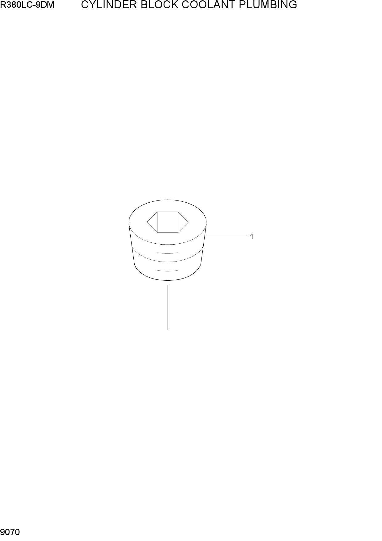 CYLINDER BLOCK COOLANT PLUMBING