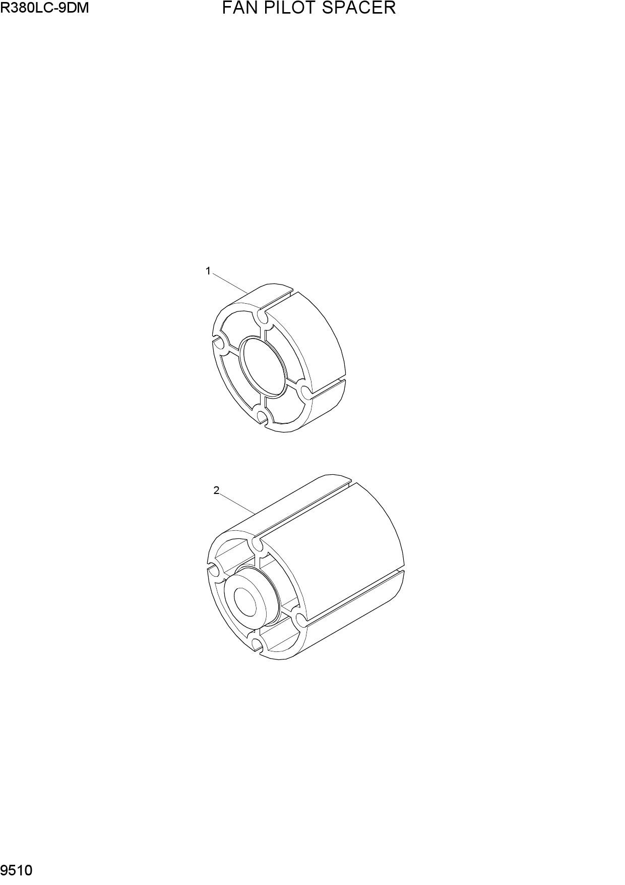 FAN PILOT SPACER