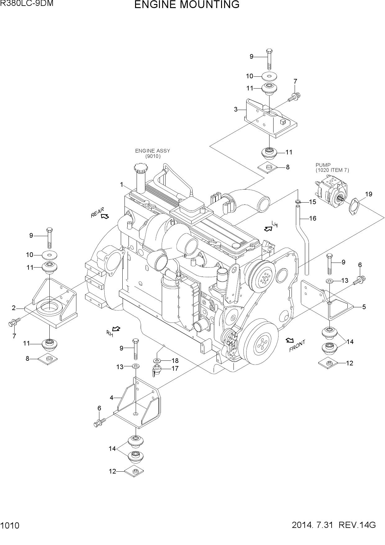 ENGINE MOUNTING