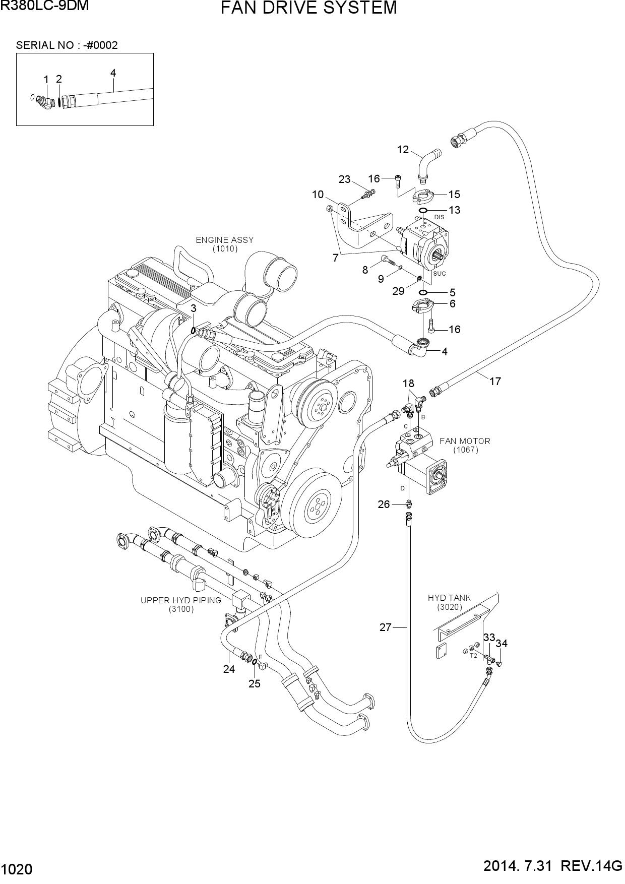 FAN DRIVE SYSTEM