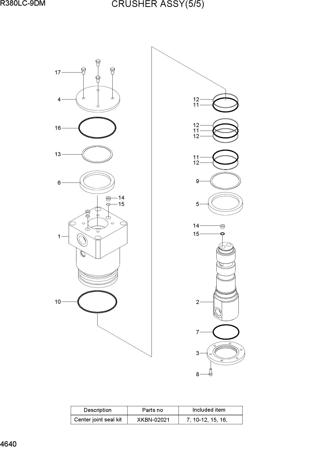 CRUSHER ASSY(5/5)