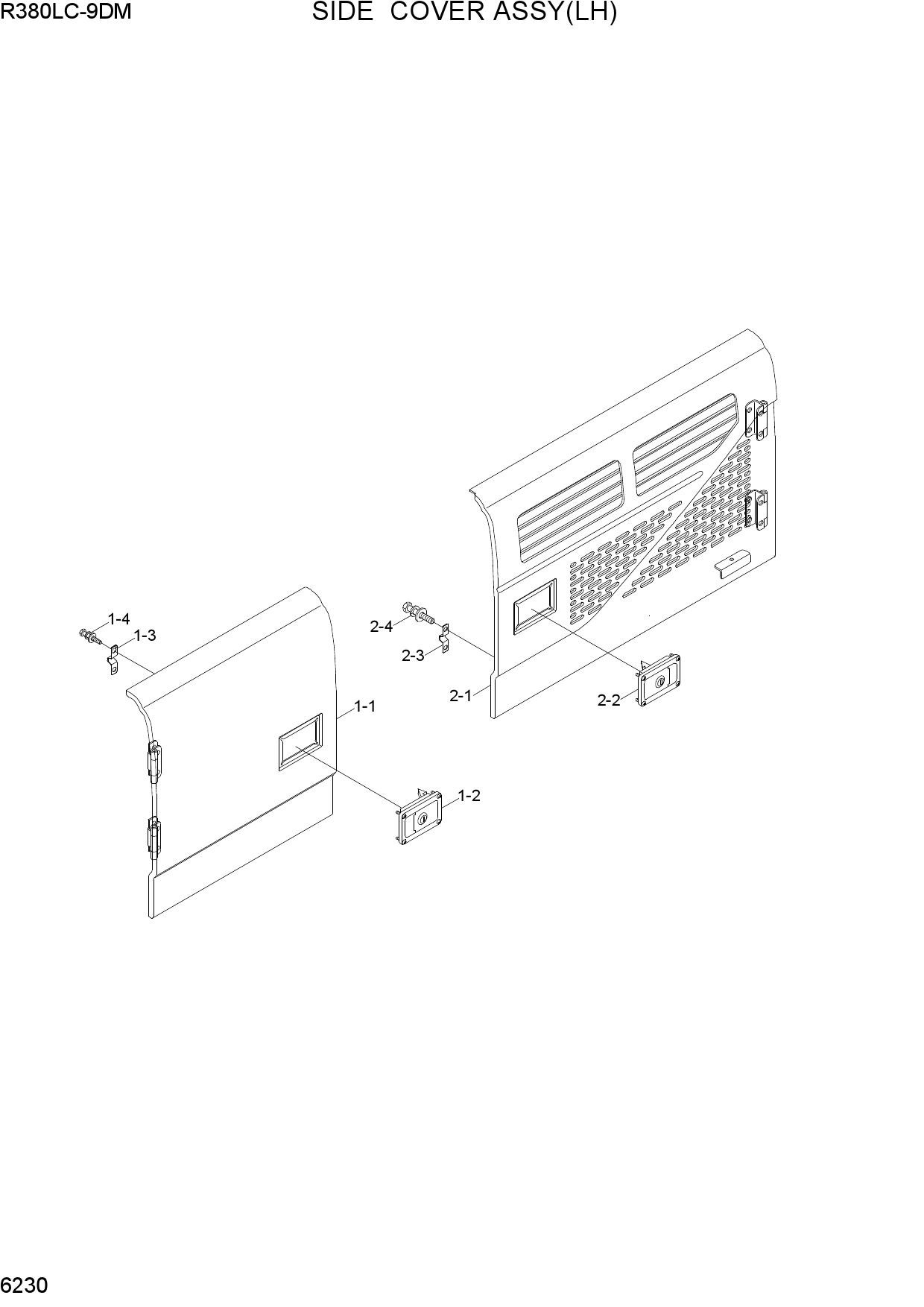 SIDE COVER ASSY(LH)