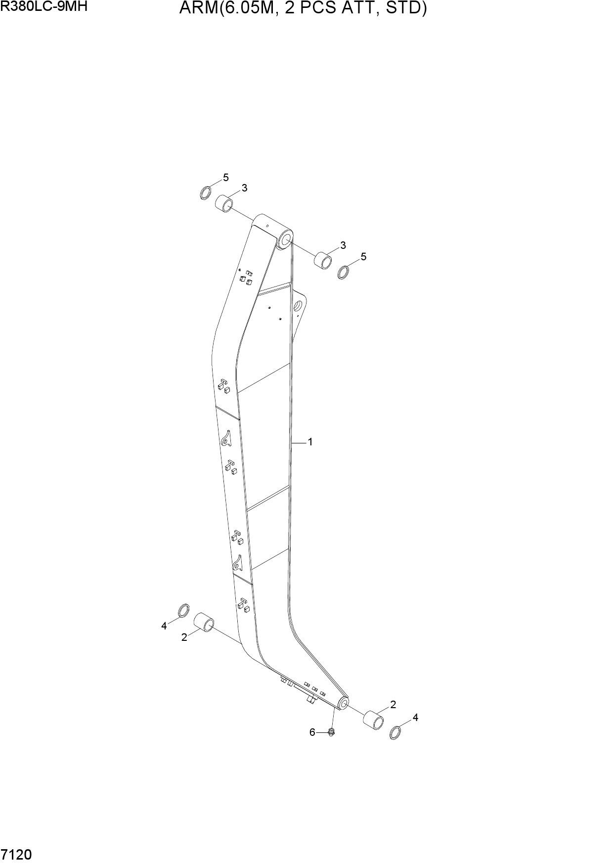 ARM(6.05M, 2 PCS ATT, STD)
