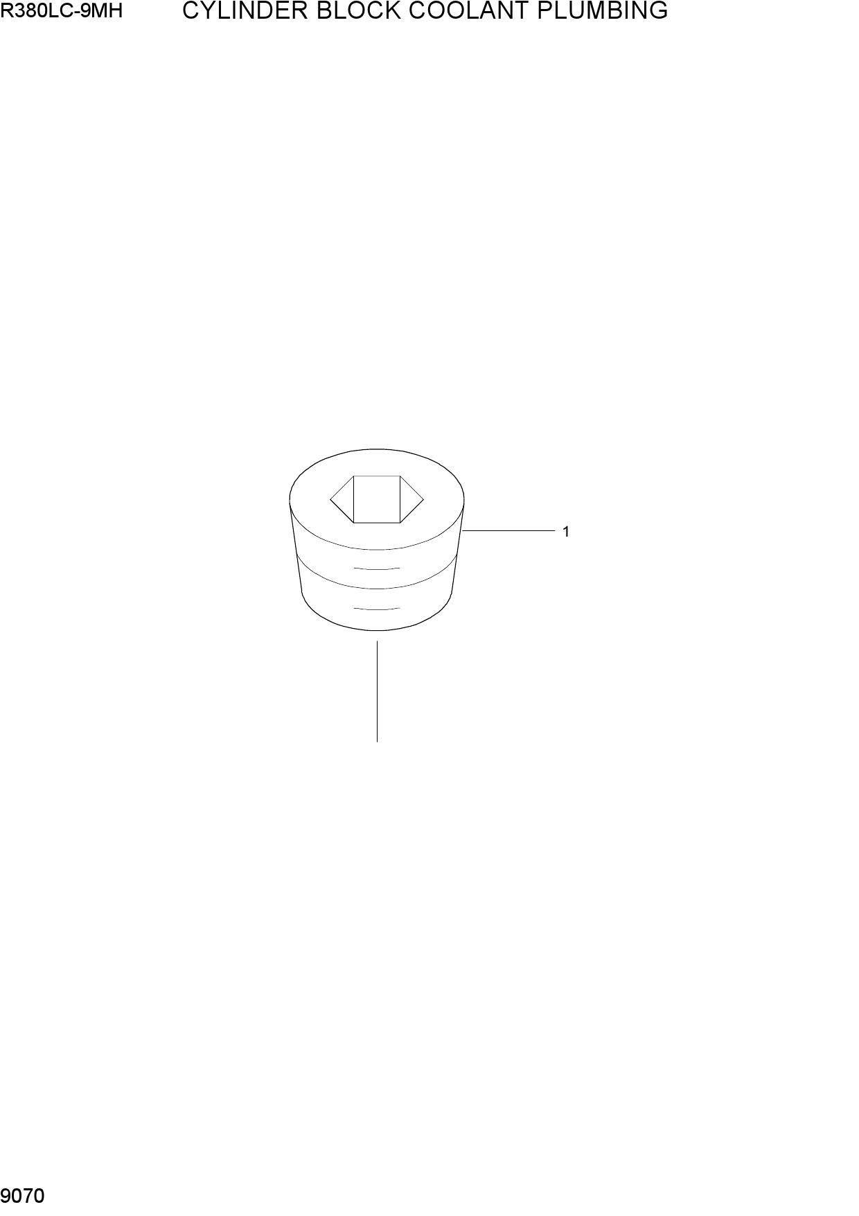 CYLINDER BLOCK COOLANT PLUMBING
