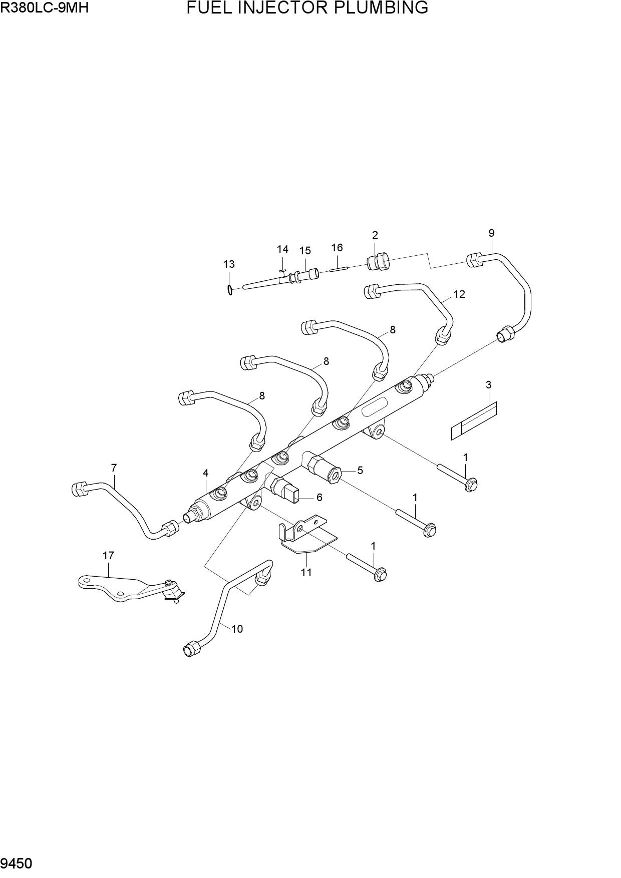 FUEL INJECTOR PLUMBING