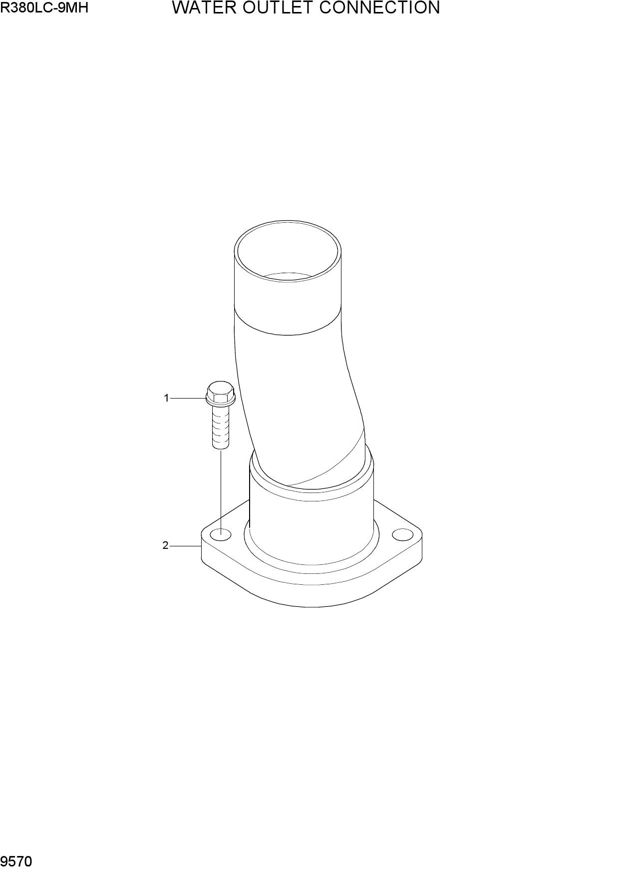 WATER OUTLET CONNECTION