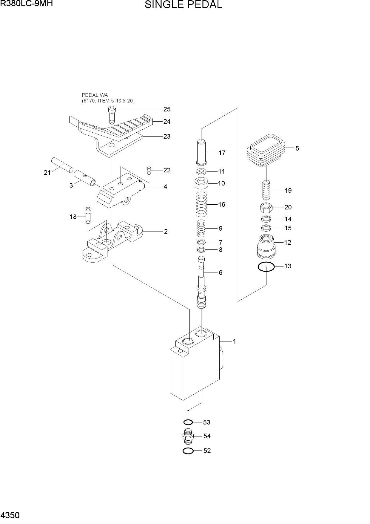 SINGLE PEDAL