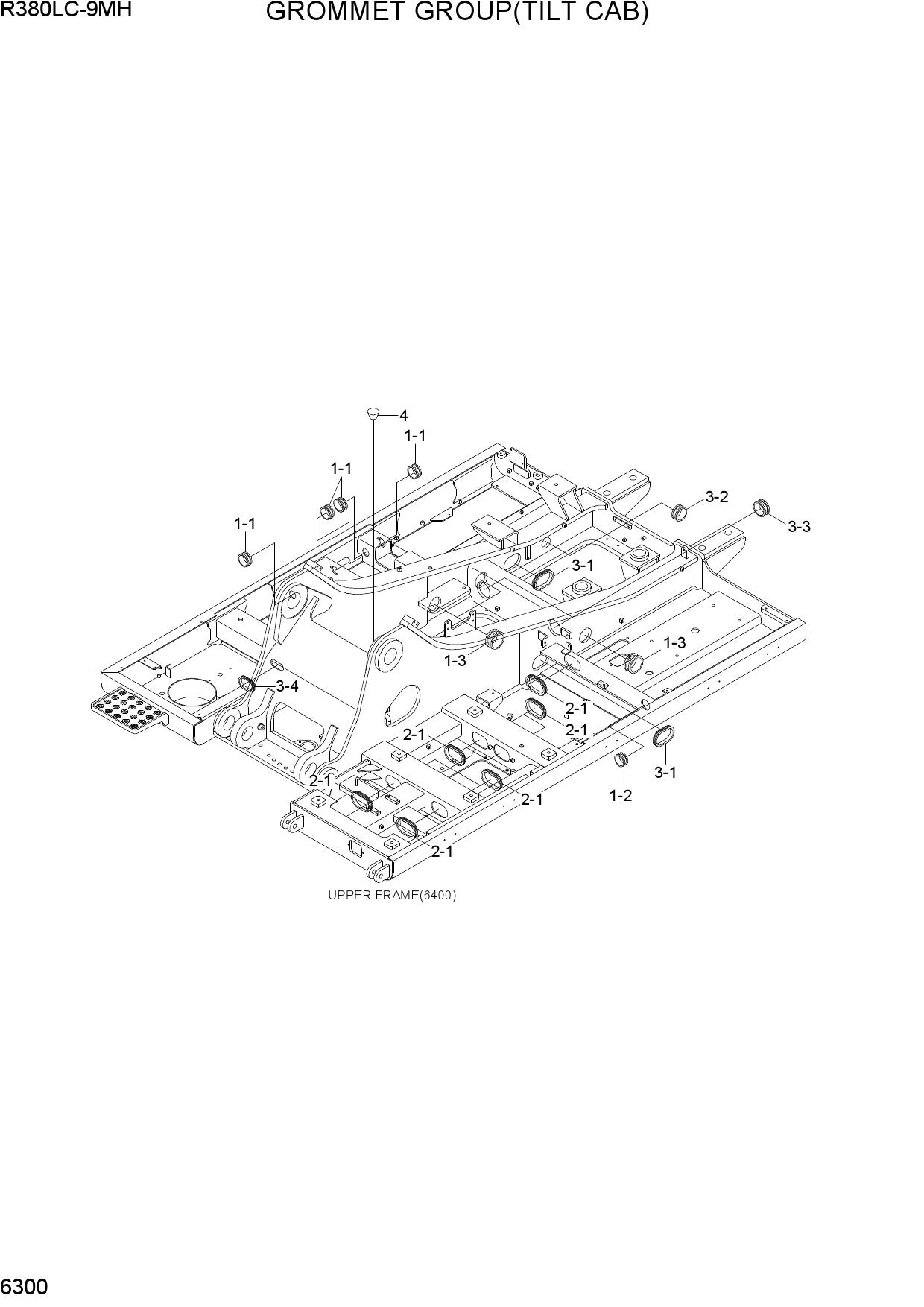 GROMMET GROUP(TILT CAB)