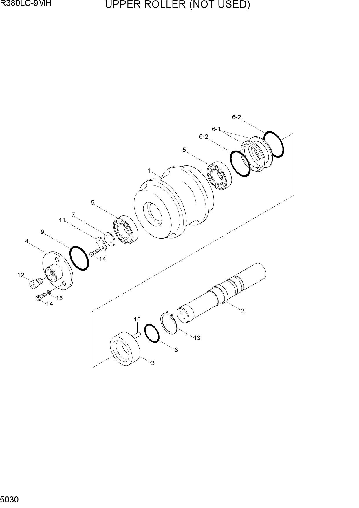 UPPER ROLLER (NOT USED)