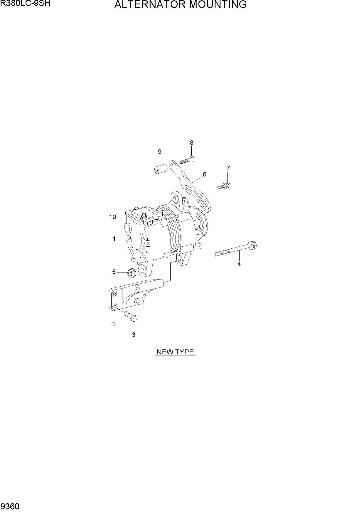 ALTERNATOR MOUNTING