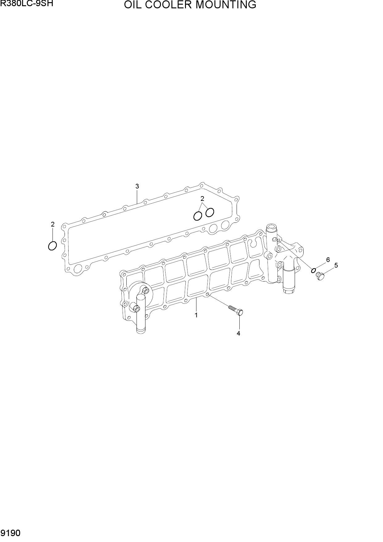 OIL COOLER MOUNTING