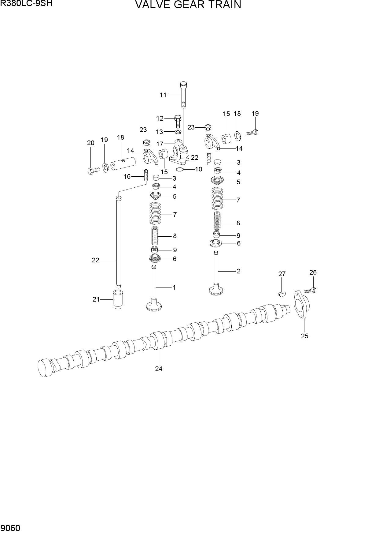 VALVE GEAR TRAIN