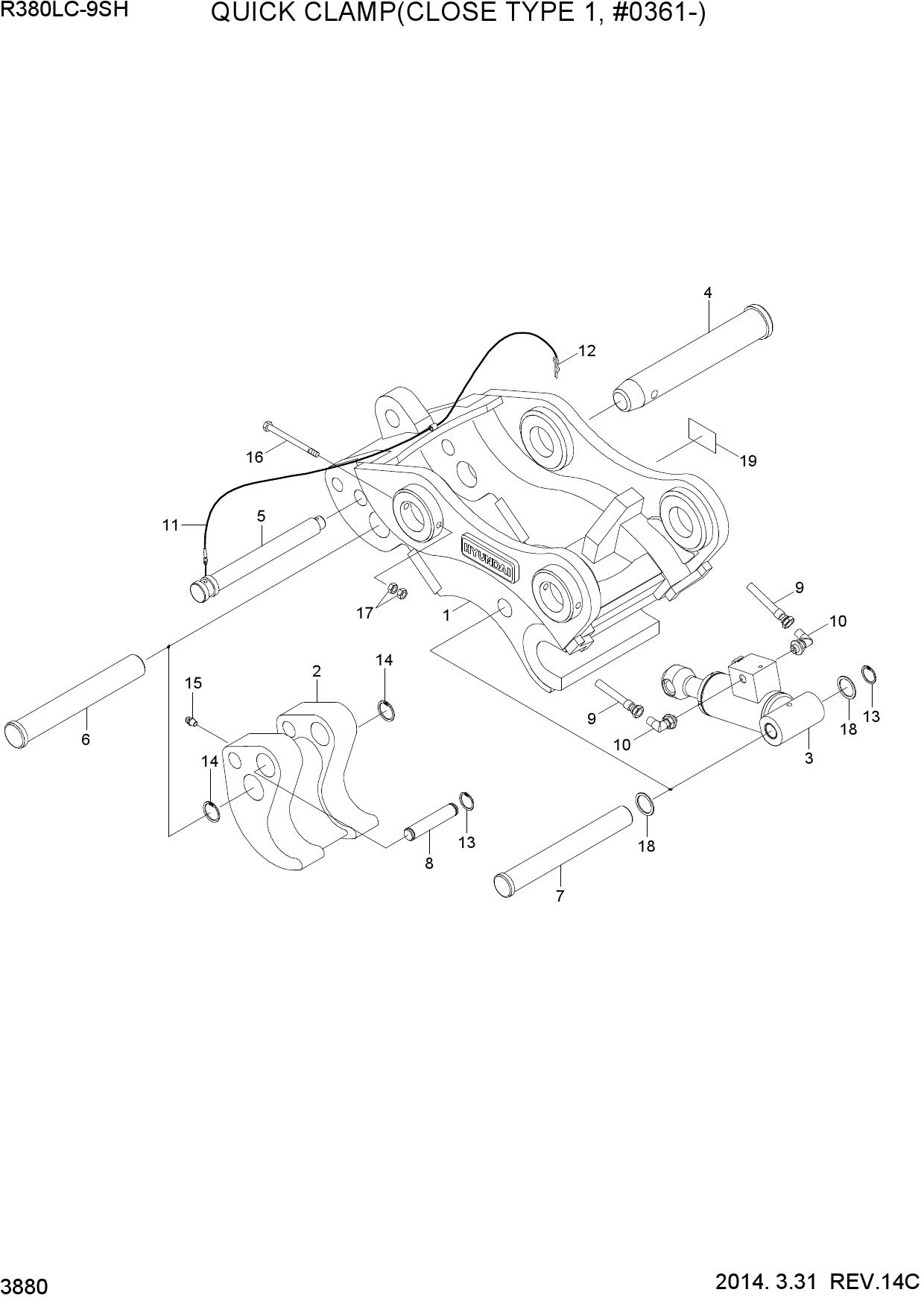 QUICK CLAMP(CLOSE TYPE 1, #0361-)
