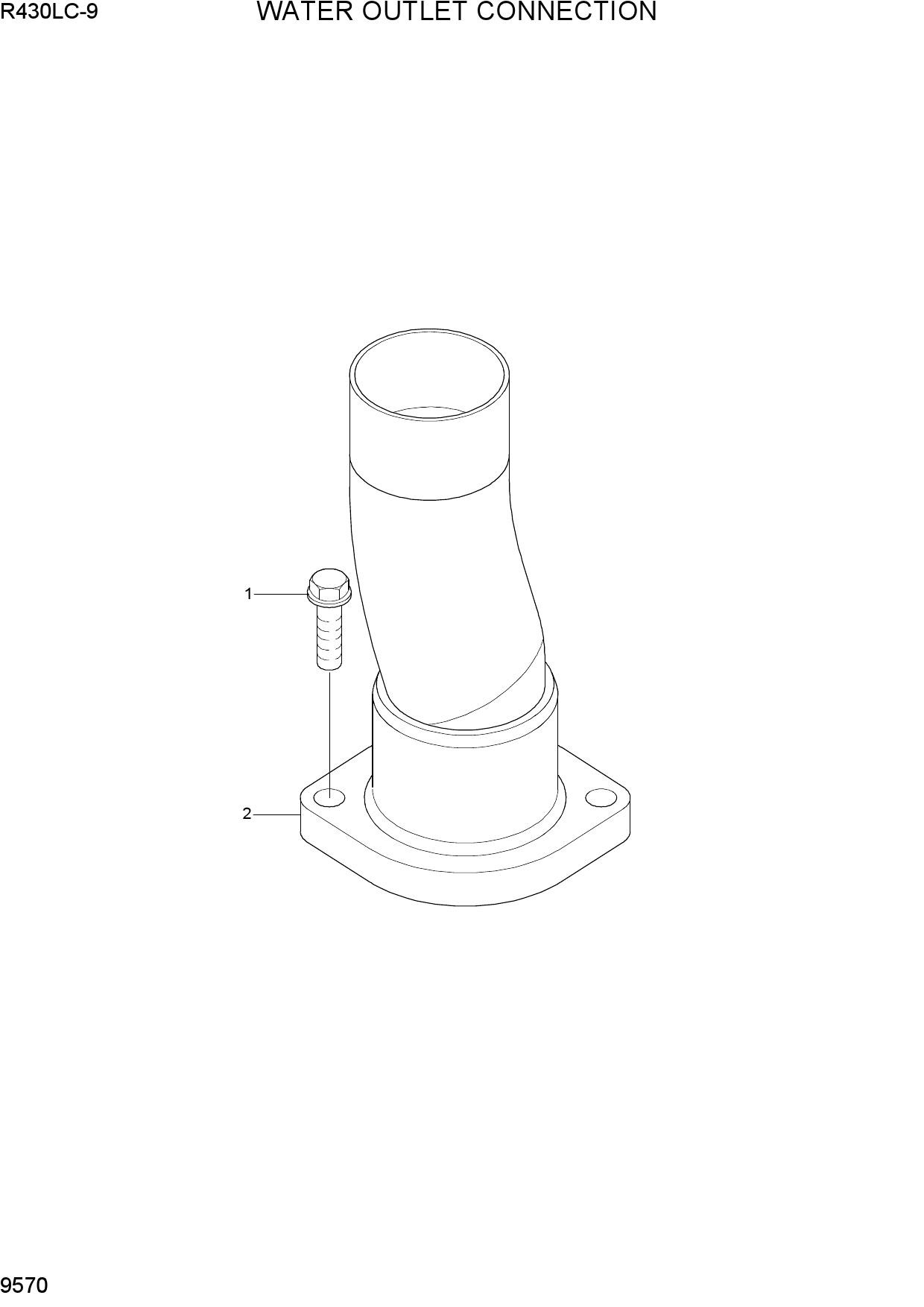 WATER OUTLET CONNECTION