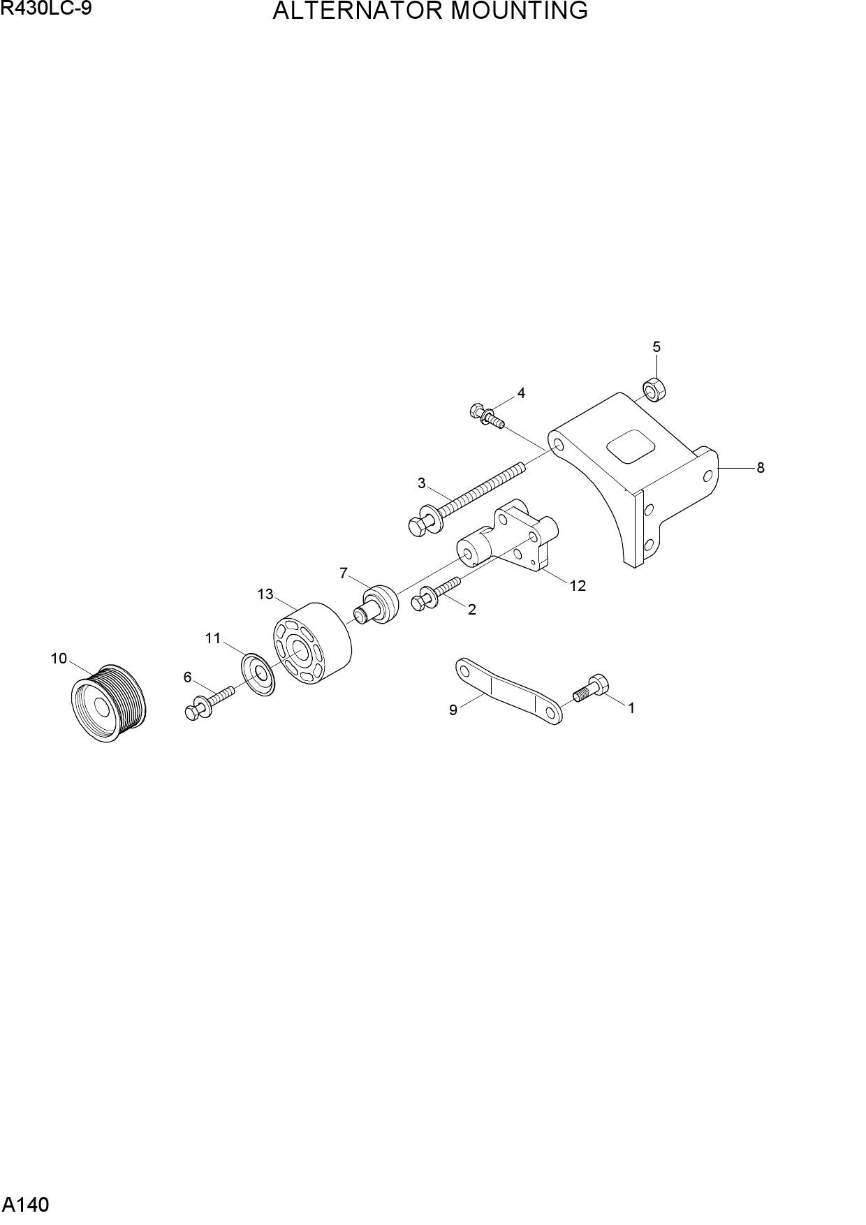 ALTERNATOR MOUNTING
