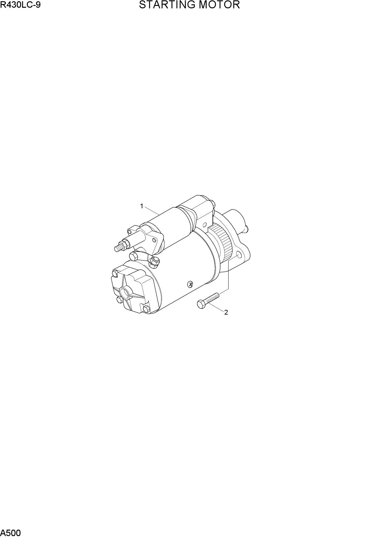 STARTING MOTOR