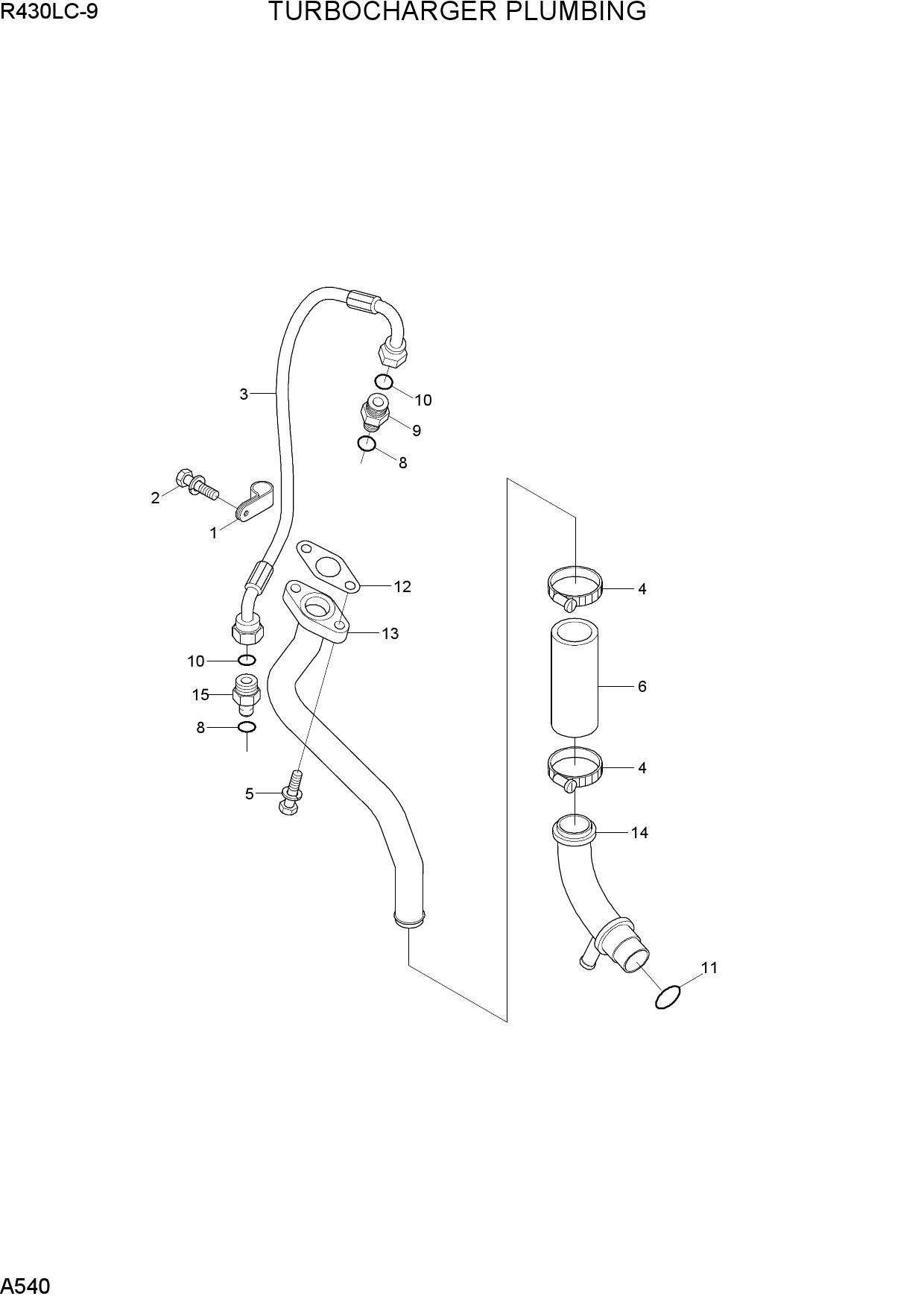TURBOCHARGER PLUMBING