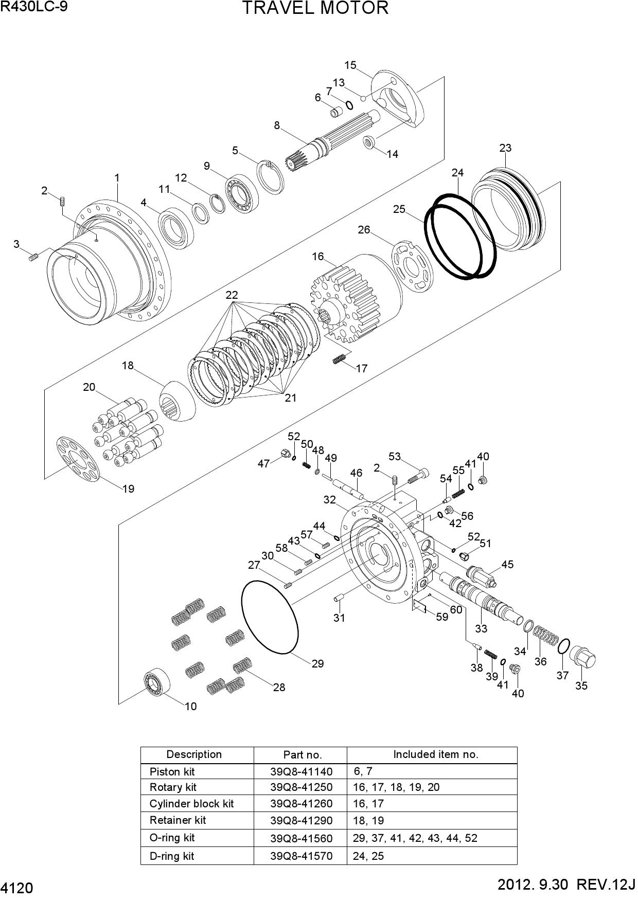 TRAVEL MOTOR