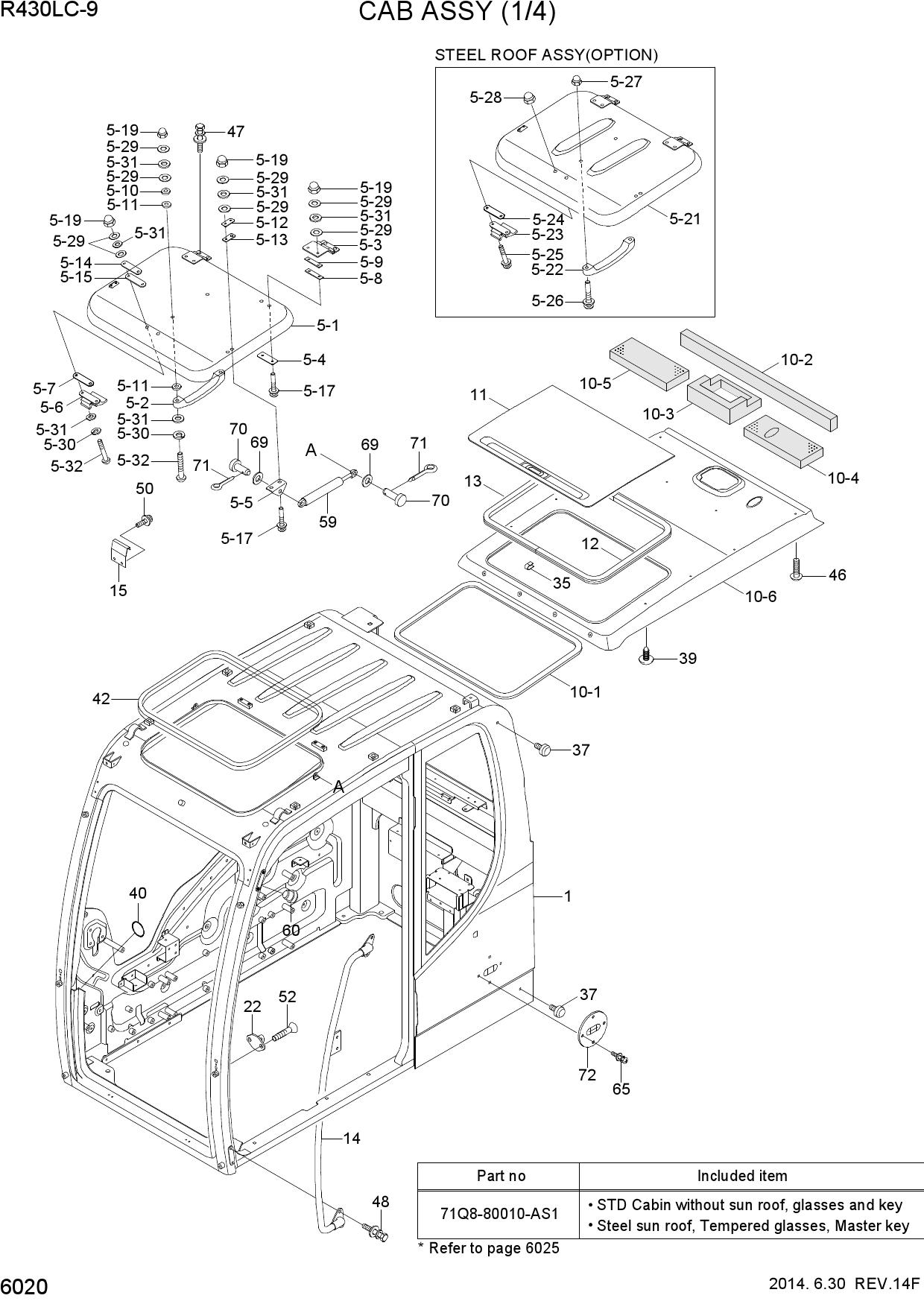 CAB ASSY(1/4)