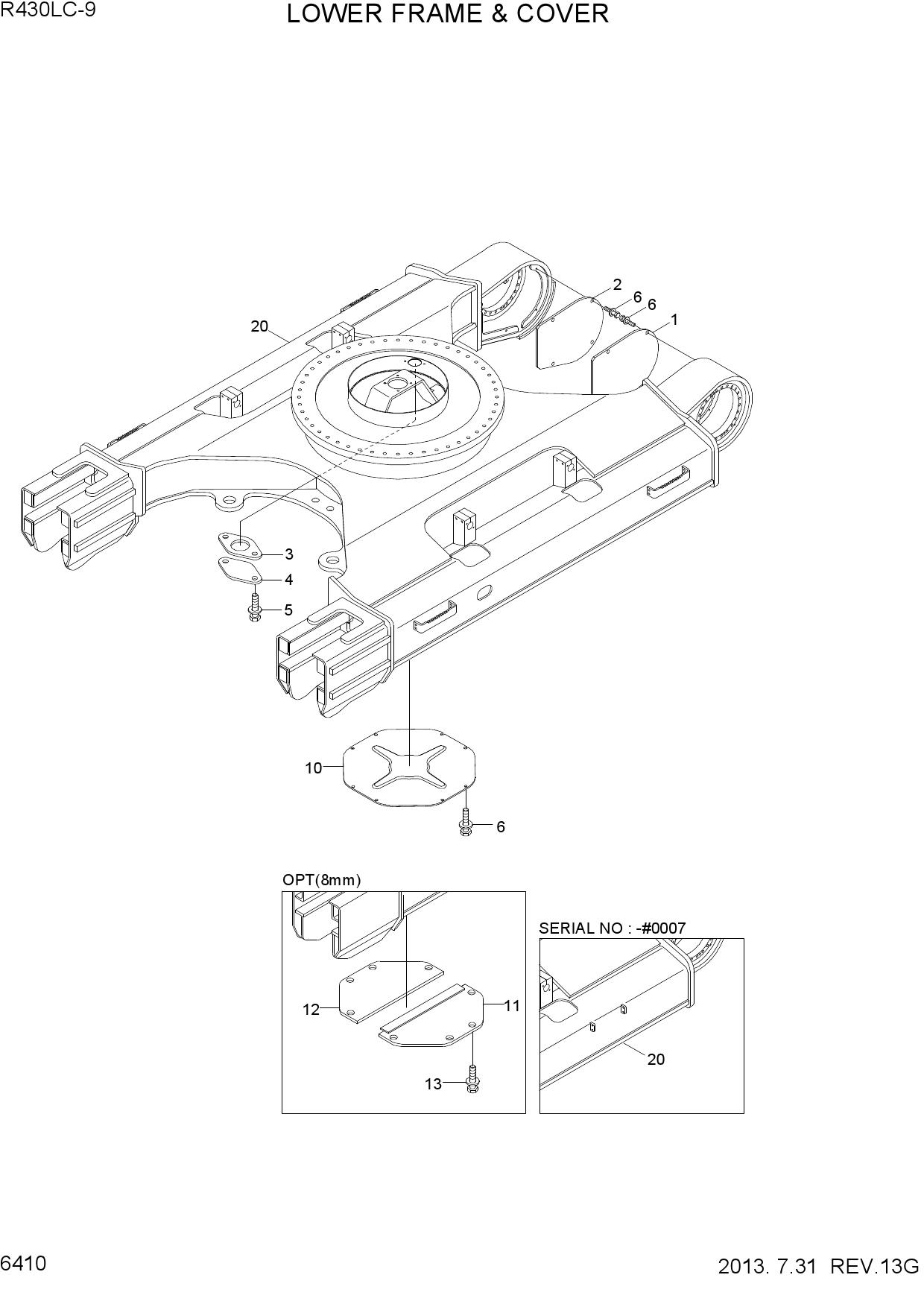 LOWER FRAME & COVER