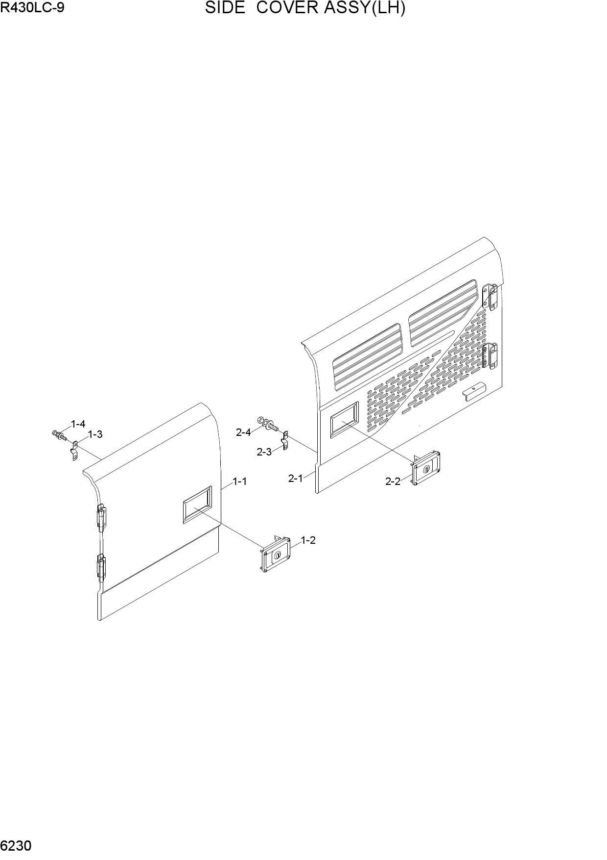 SIDE COVER ASSY(LH)