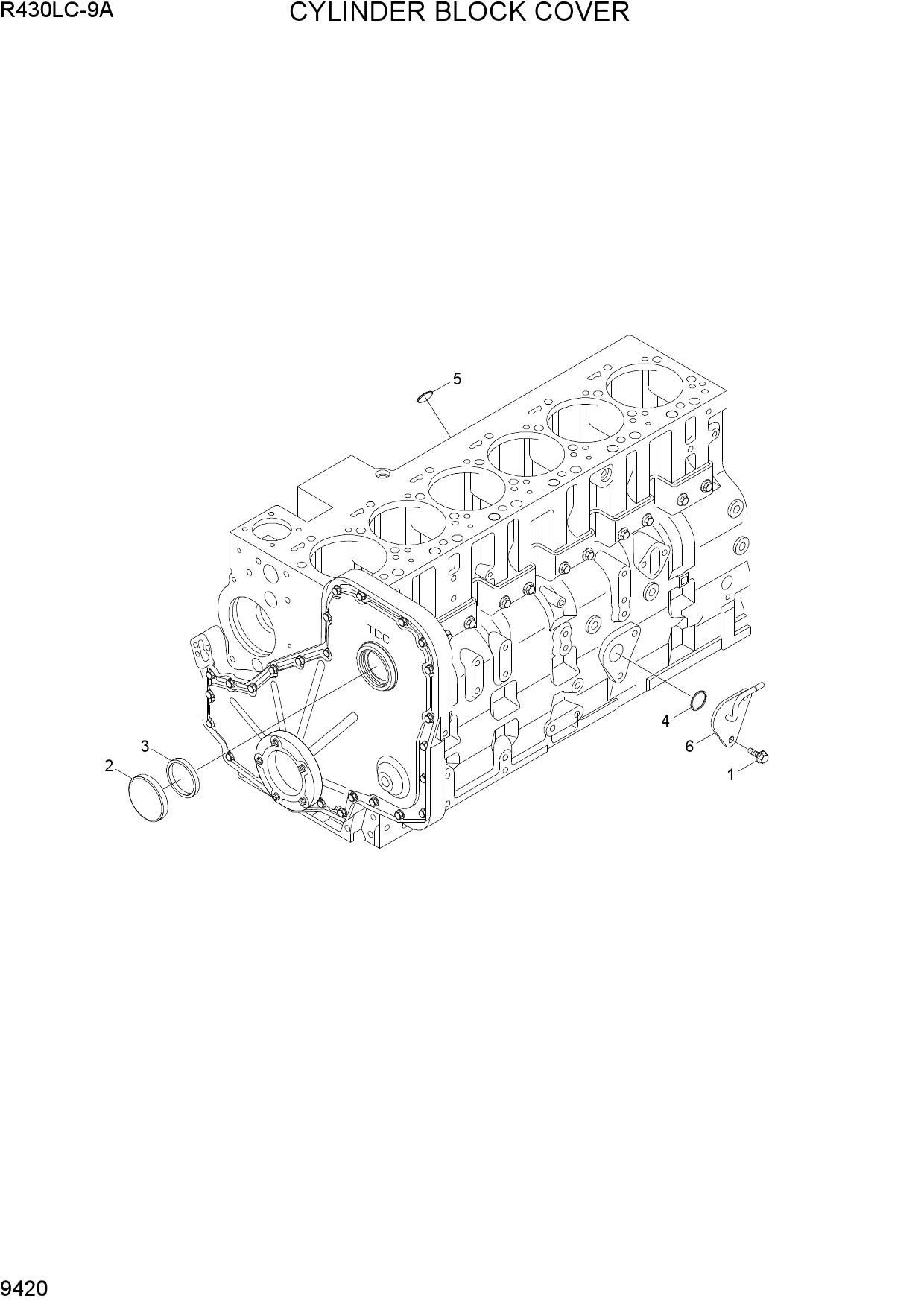 CYLINDER BLOCK COVER