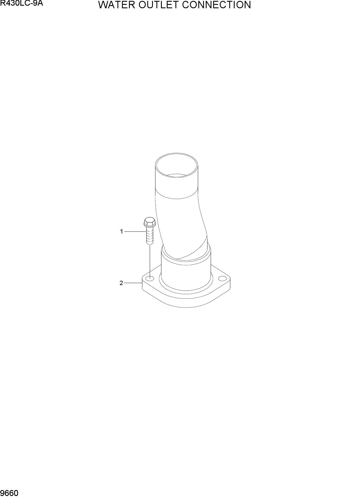 WATER OUTLET CONNECTION