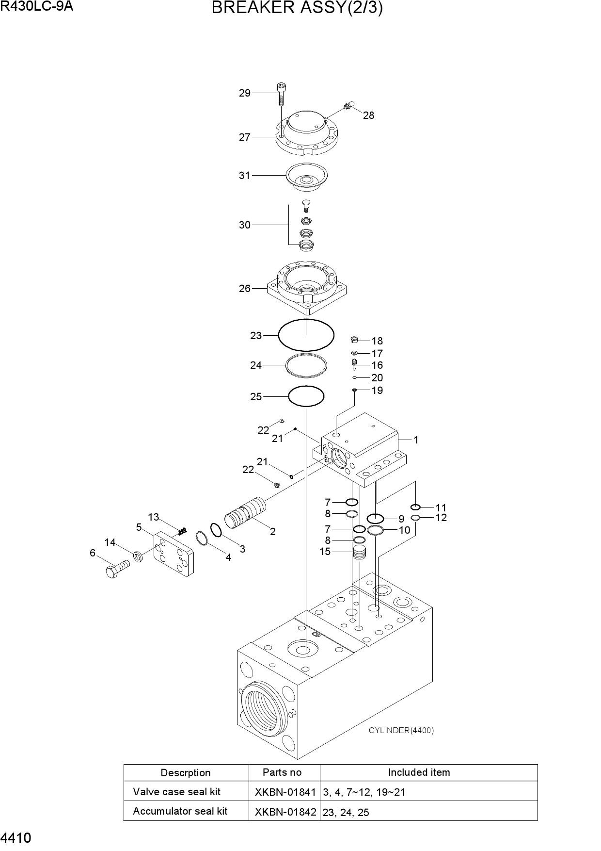 BREAKER ASSY(2/3)