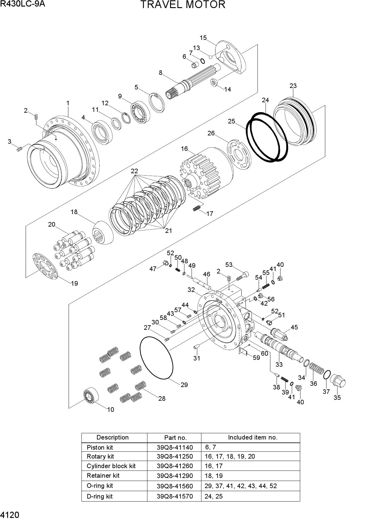 TRAVEL MOTOR