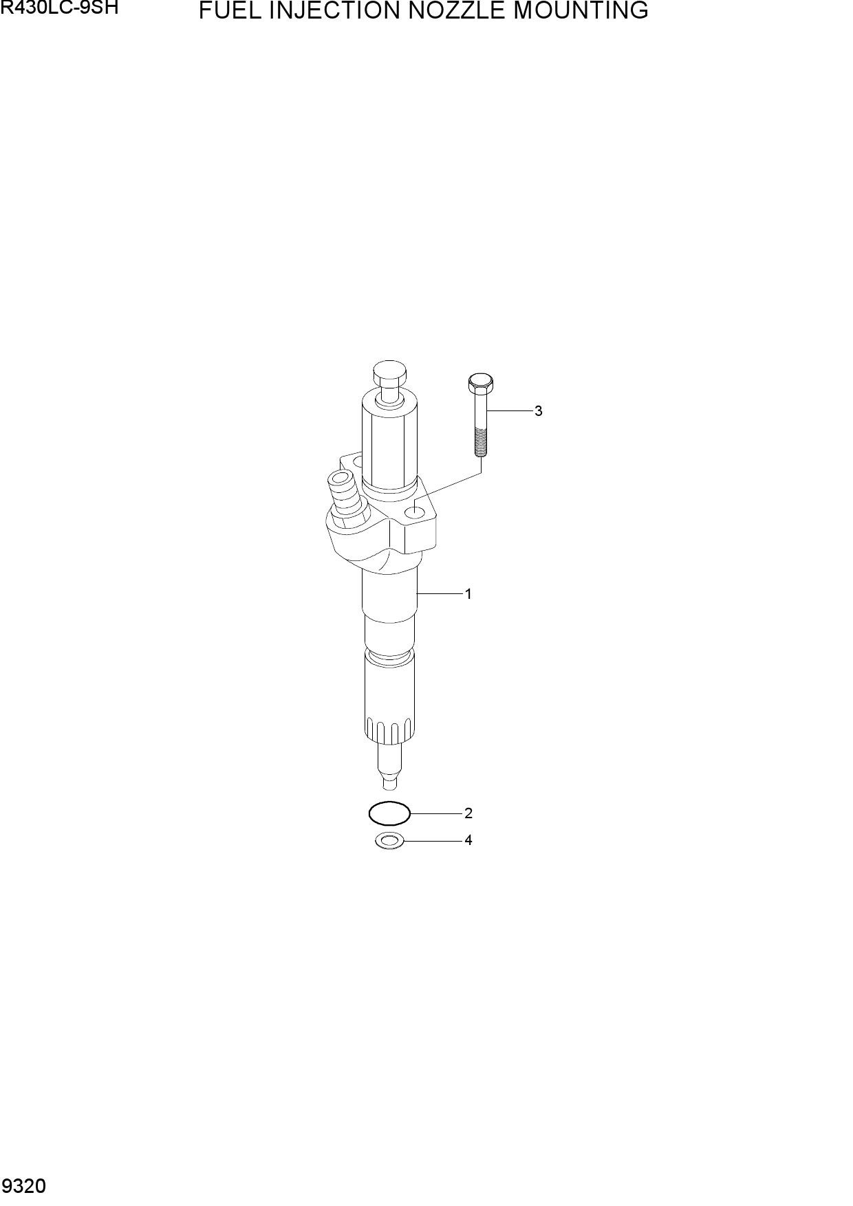 FUEL INJECTION NOZZLE MOUNTING