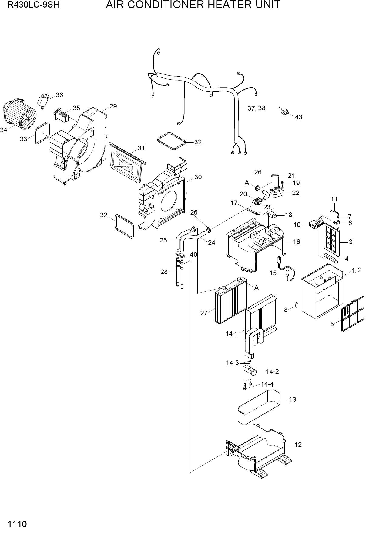 AIR CONDITIONER HEATER UNIT